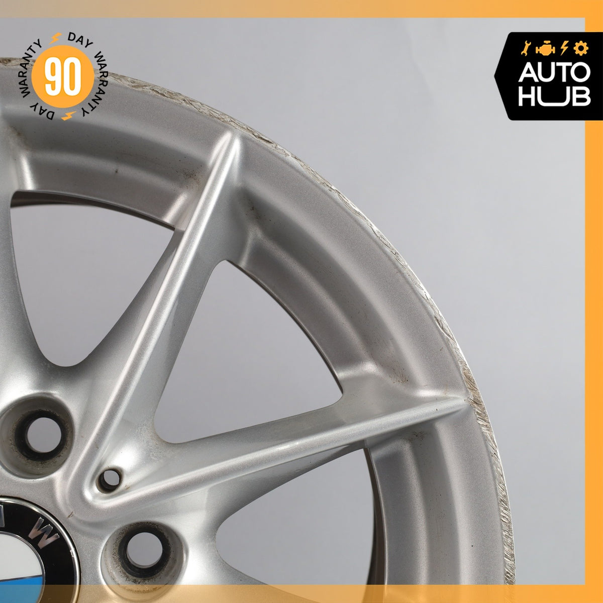 BMW E88 128i 135i 7 x 16 16" Style 360 Wheel Rim Silver 36116795207 OEM - photo 3