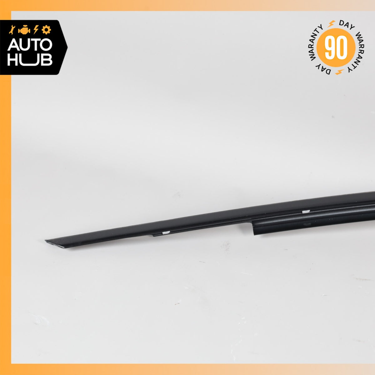 15-24 Porsche 981 982 718 Cayman Left Driver Door Upper Molding Trim Black OEM - photo 5