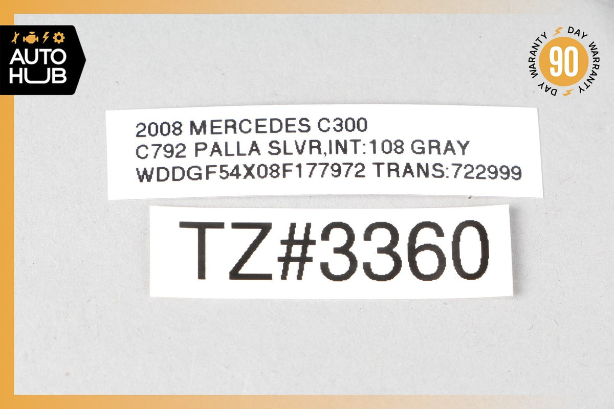 08-14 Mercedes W204 C300 C250 C350 Rear Left Driver Door Window Regulator OEM - photo 10