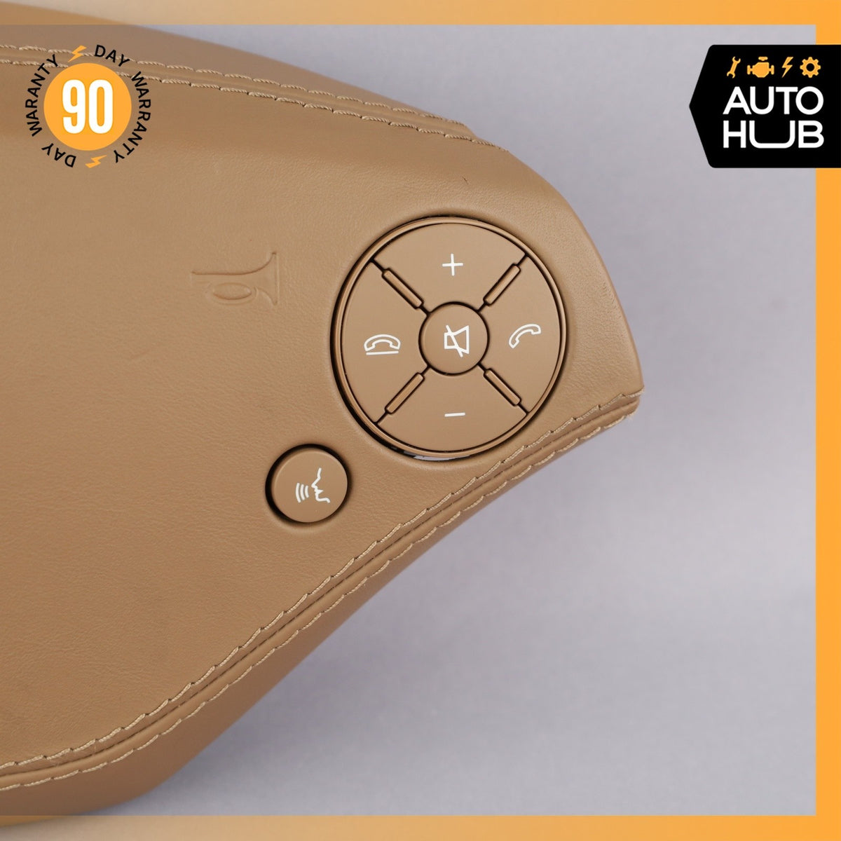 10-14 Mercedes W221 S400 S63 CL63 AMG Steering Wheel Airbag Air Bag Brown OEM - photo 4