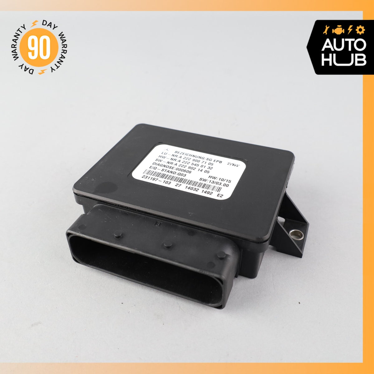 14-17 Mercedes W222 S550 S600 S63 Electronic Parking Brake Control Module OEM - photo 1
