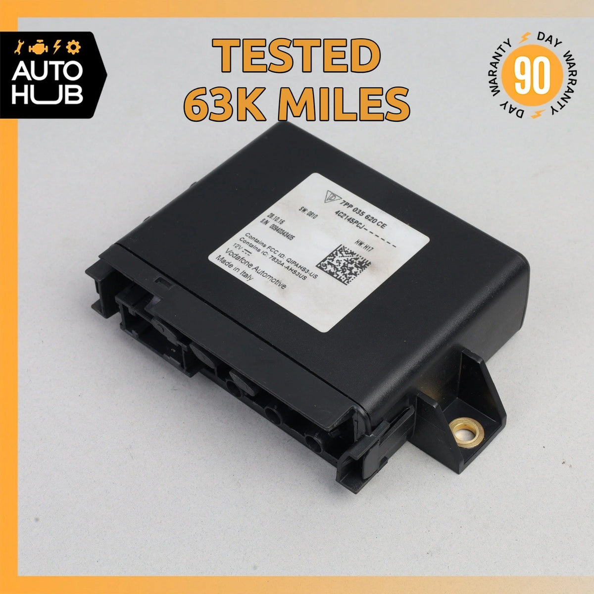 Porsche Macan 95B Navigation Command Module Unit 7PP035620CE OEM 63k - photo 1