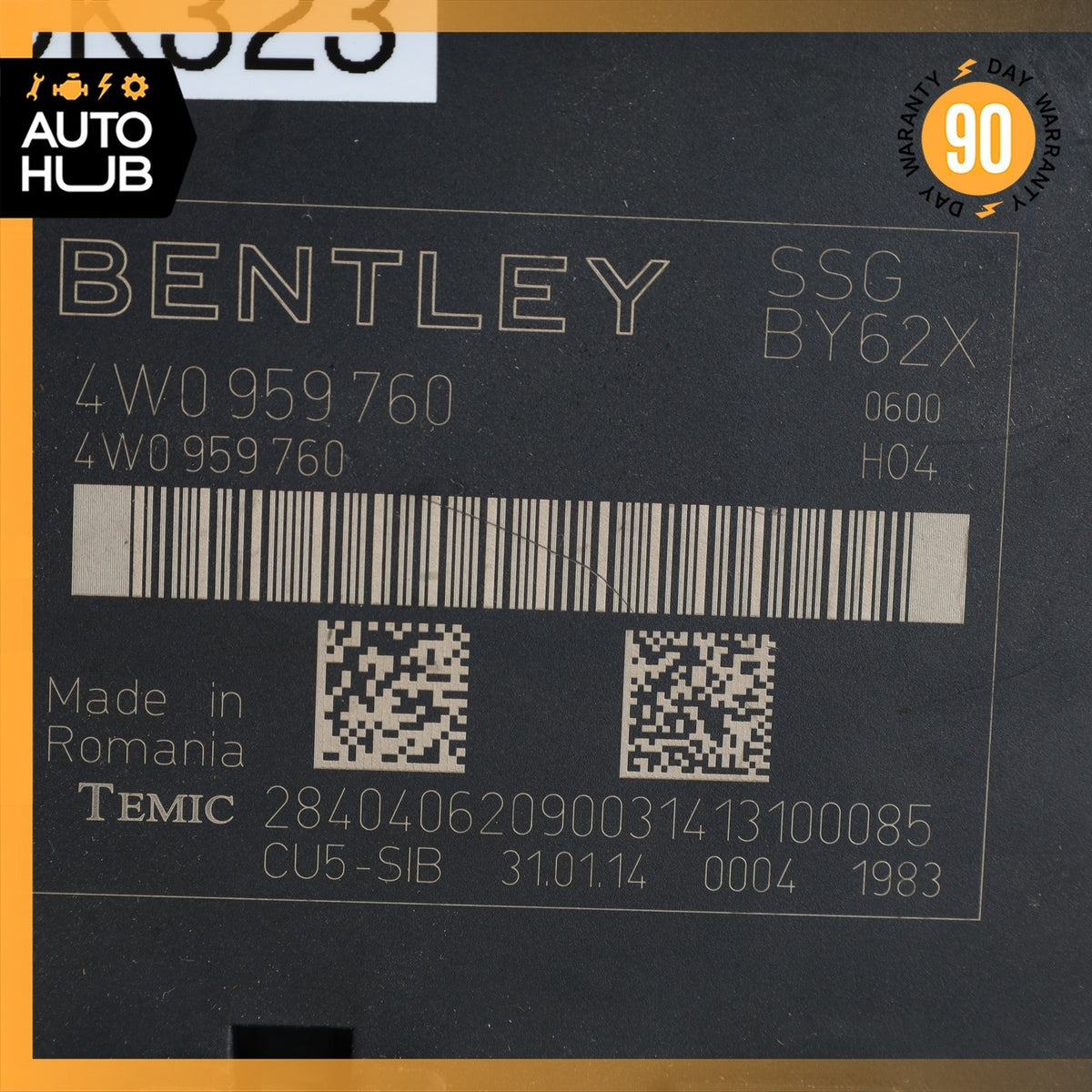 12-18 Bentley Flying Spur GTC GT Front Left or Right Seat Control Module OEM - photo 5