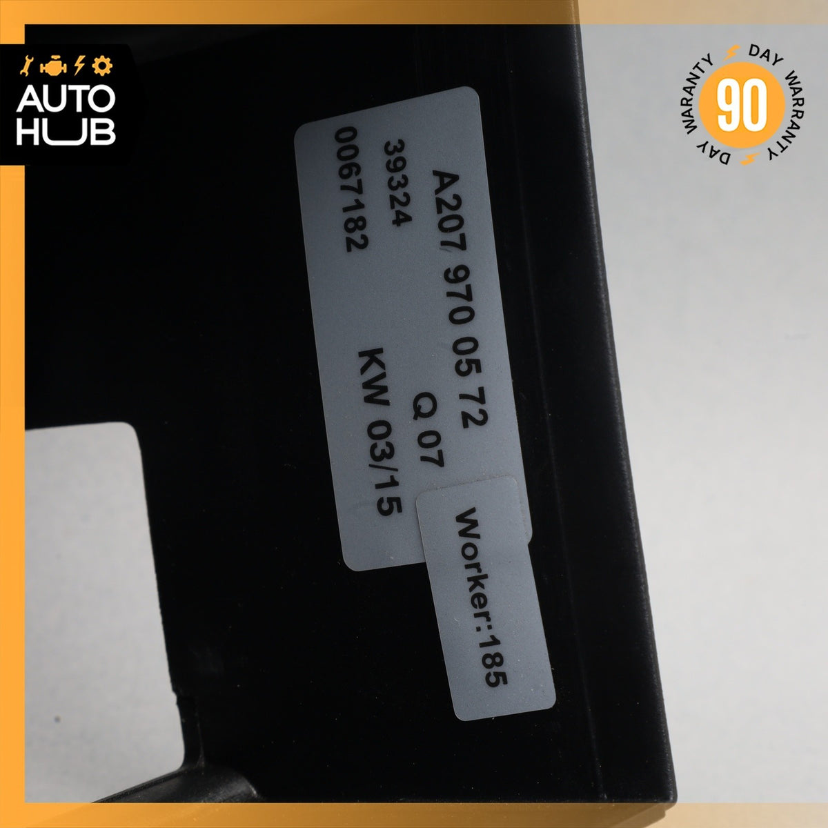 11-17 Mercedes W207 E400 E550 Wind Screen Windscreen Deflector Motor OEM 58k - photo 5