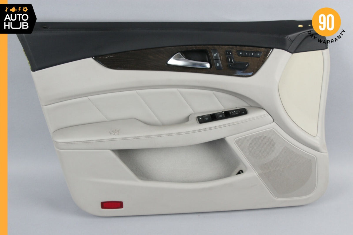 12-14 Mercedes W218 CLS550 Front Left Driver Side Interior Door Panel Gray OEM - photo 1