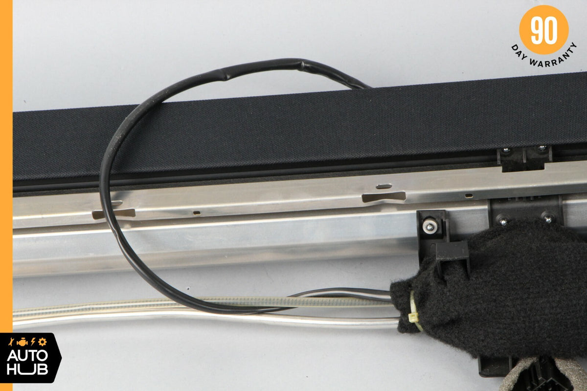07-13 Mercedes W221 S63 S550 Rear Window Sun Shade Screen Roller Blind Black OEM - photo 8