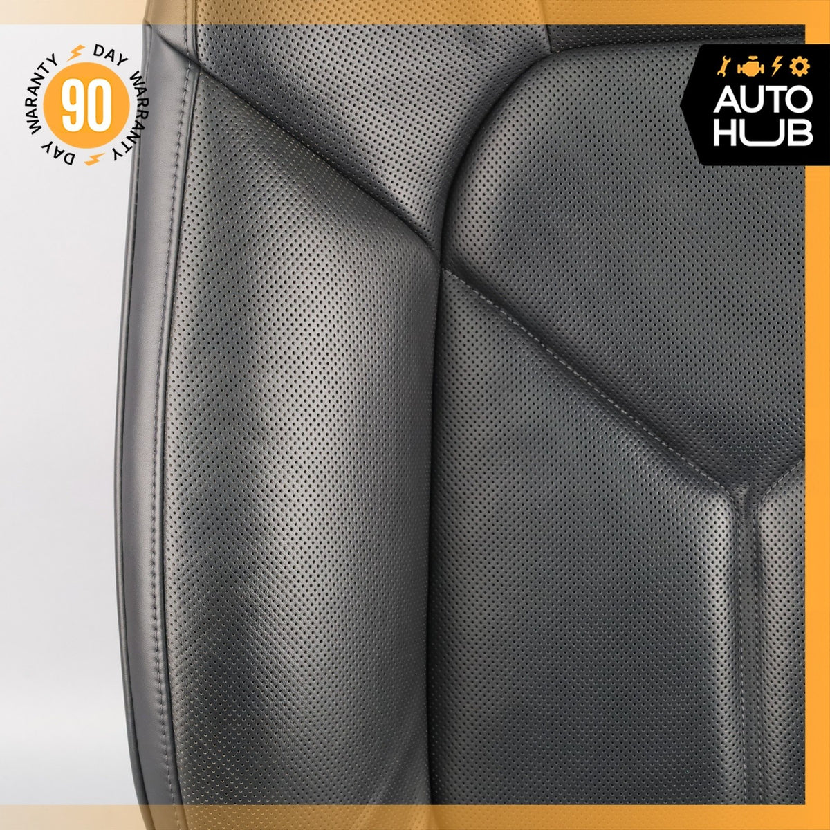 11-18 Porsche Cayenne 958 Front Right Side Seat Upper Cushion Leather OEM - photo 6