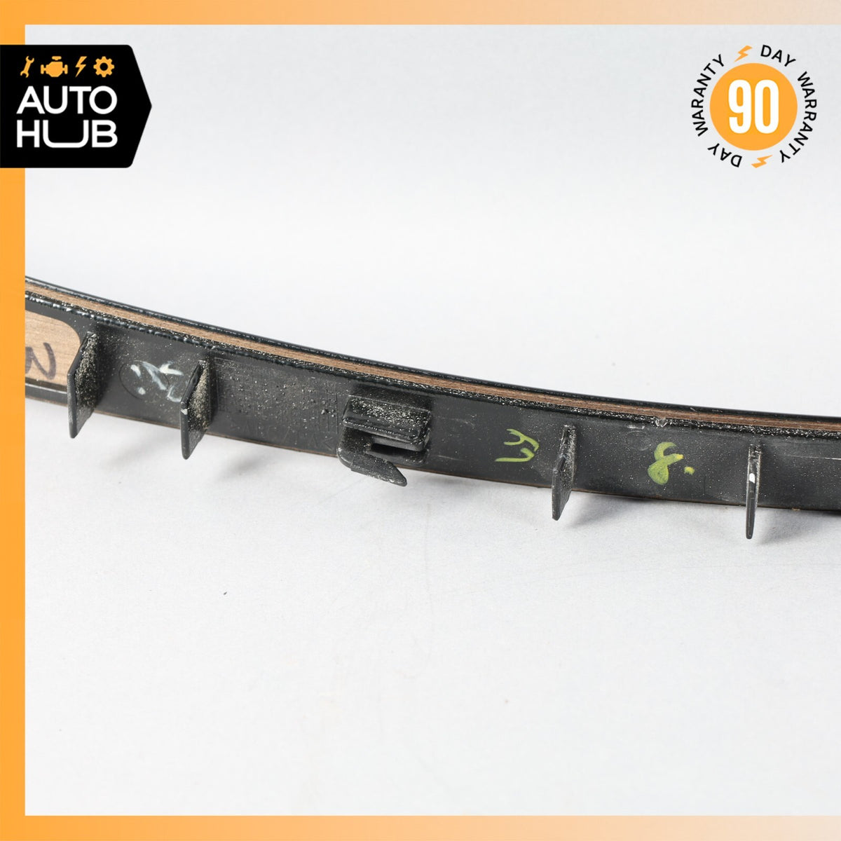10-19 Jaguar X351 XJ Front Right Side Dashboard Interior Molding Black OEM 37k - photo 11