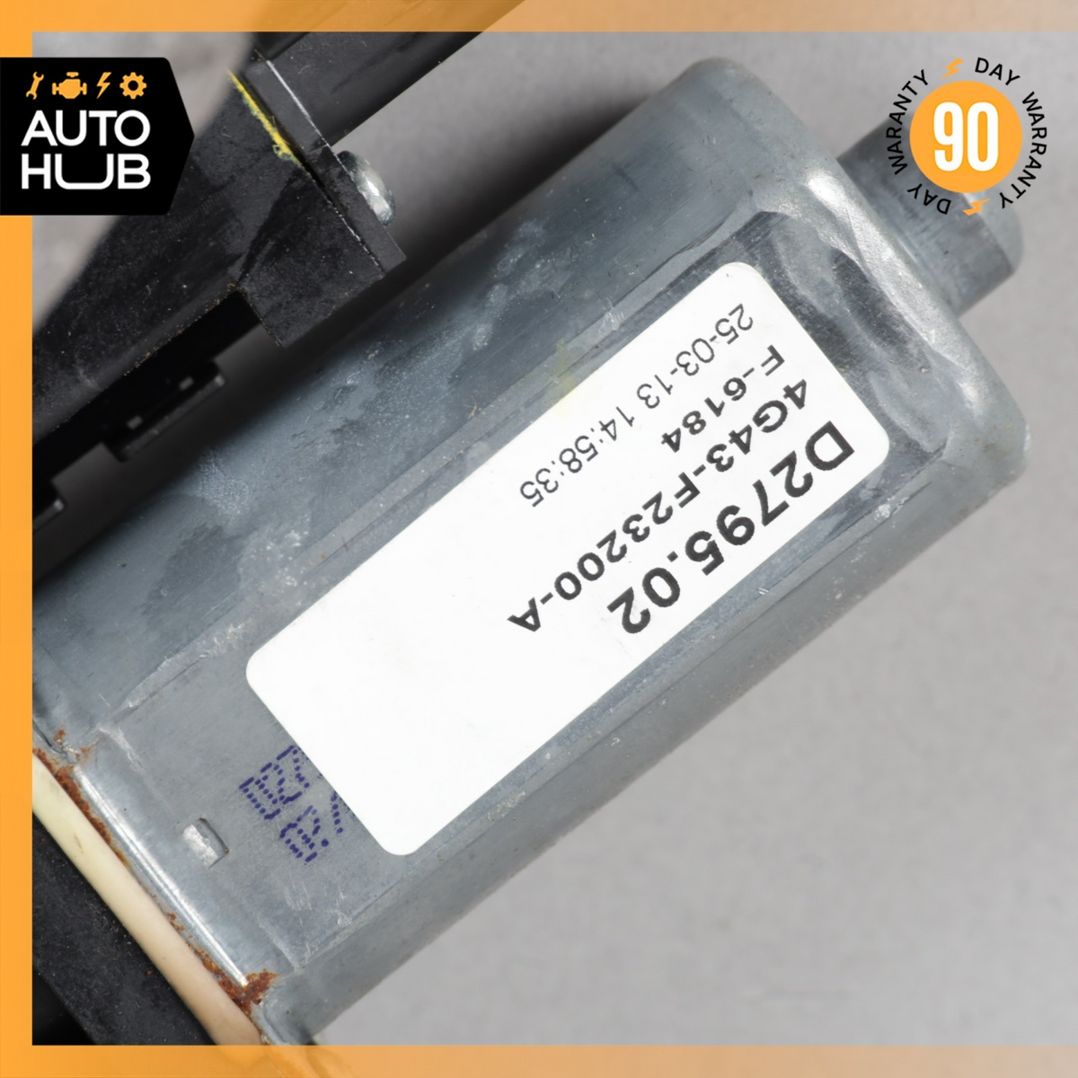05-18 Aston Martin DB9 DBS Front Right Window Regulator Motor 4G43F23200AE OEM - photo 17