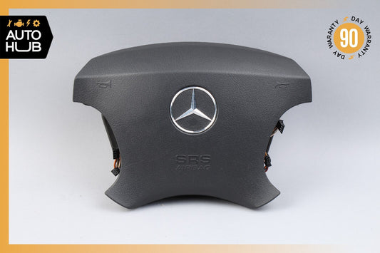 00-06 Mercedes W220 S430 CL500 Steering Wheel Air Bag Black 2204602498 OEM - photo 1