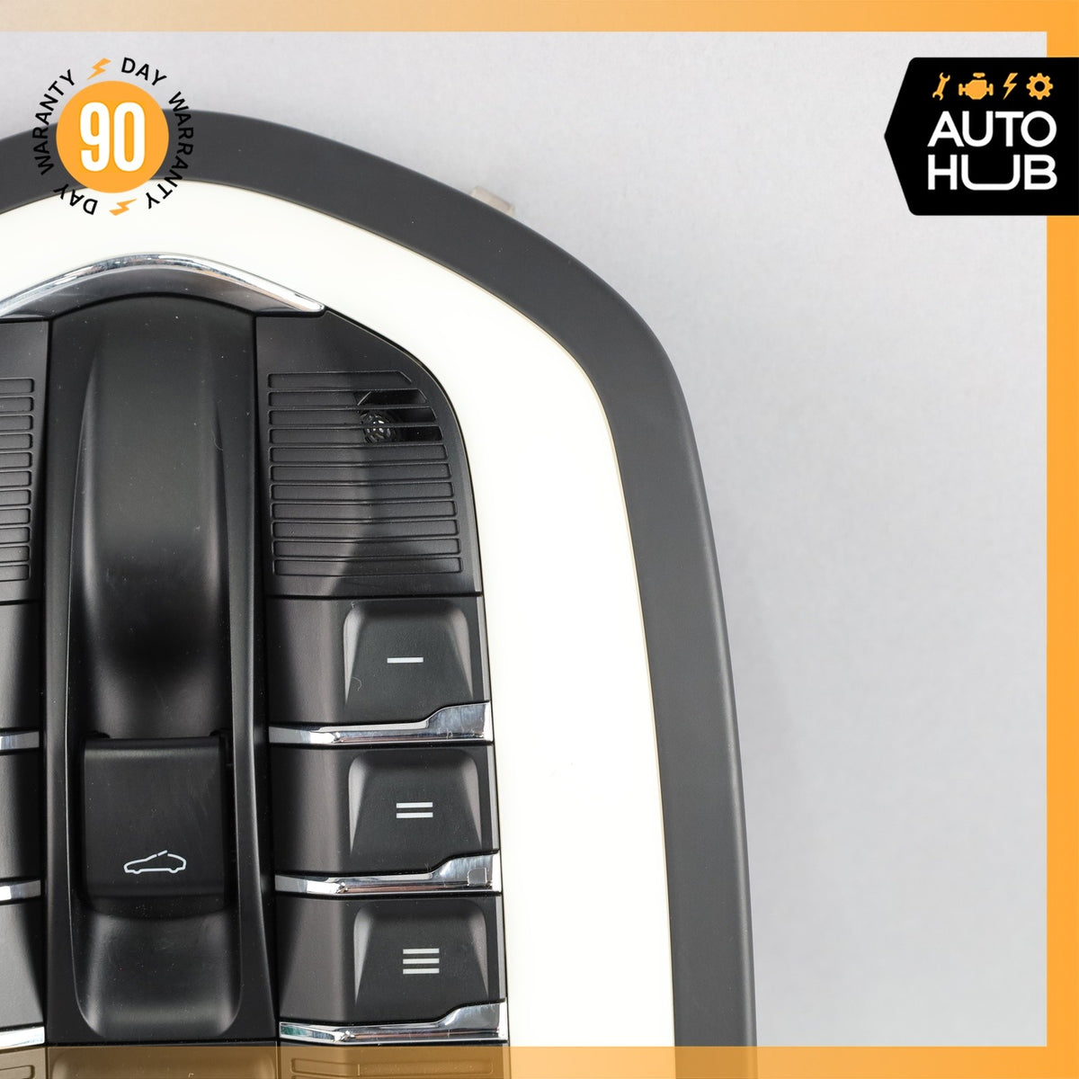 10-18 Porsche Cayenne 958 Panamera Front Overhead Dome Light Lamp Black OEM - photo 4