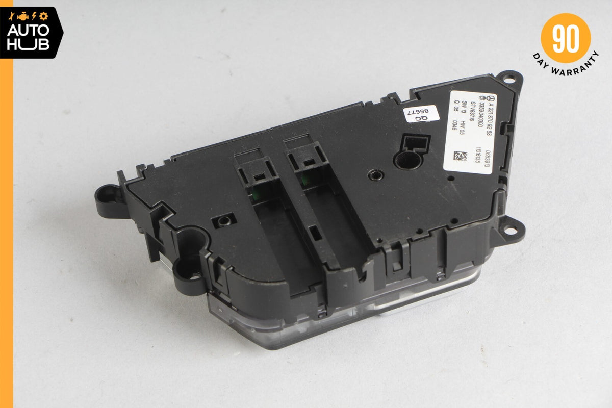 07-14 Mercedes W221 S400 CL550 Front Left Driver Seat Control Memory Switch OEM - photo 8