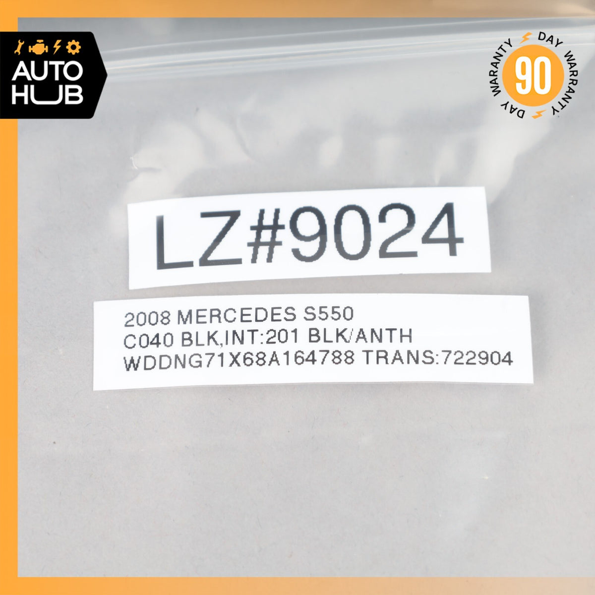 07-10 Mercedes W221 S550 CL550 Rear Left or Right Wheel Speed ABS Sensor OEM - photo 12