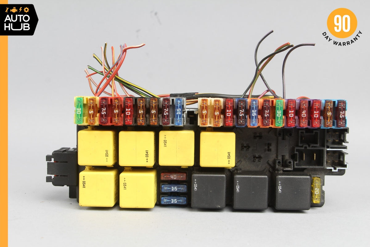 03-12 Mercedes R230 SL55 SL550 SLR Front Left SAM Fuse Box Control Module OEM - photo 2