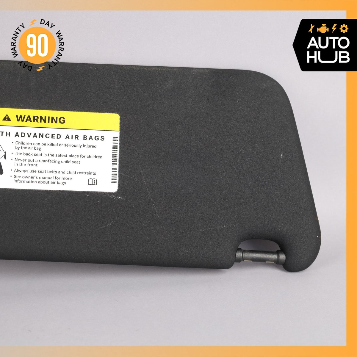 Mercedes W207 E400 C350 Coupe Left Side Sun Visor Shade Sunvisor Black OEM - photo 4