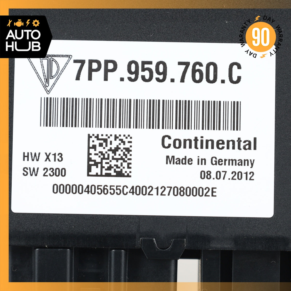 11-26 Porsche Cayenne 958 Macan Front Seat Memory Control Module 7PP959760C OEM - photo 7