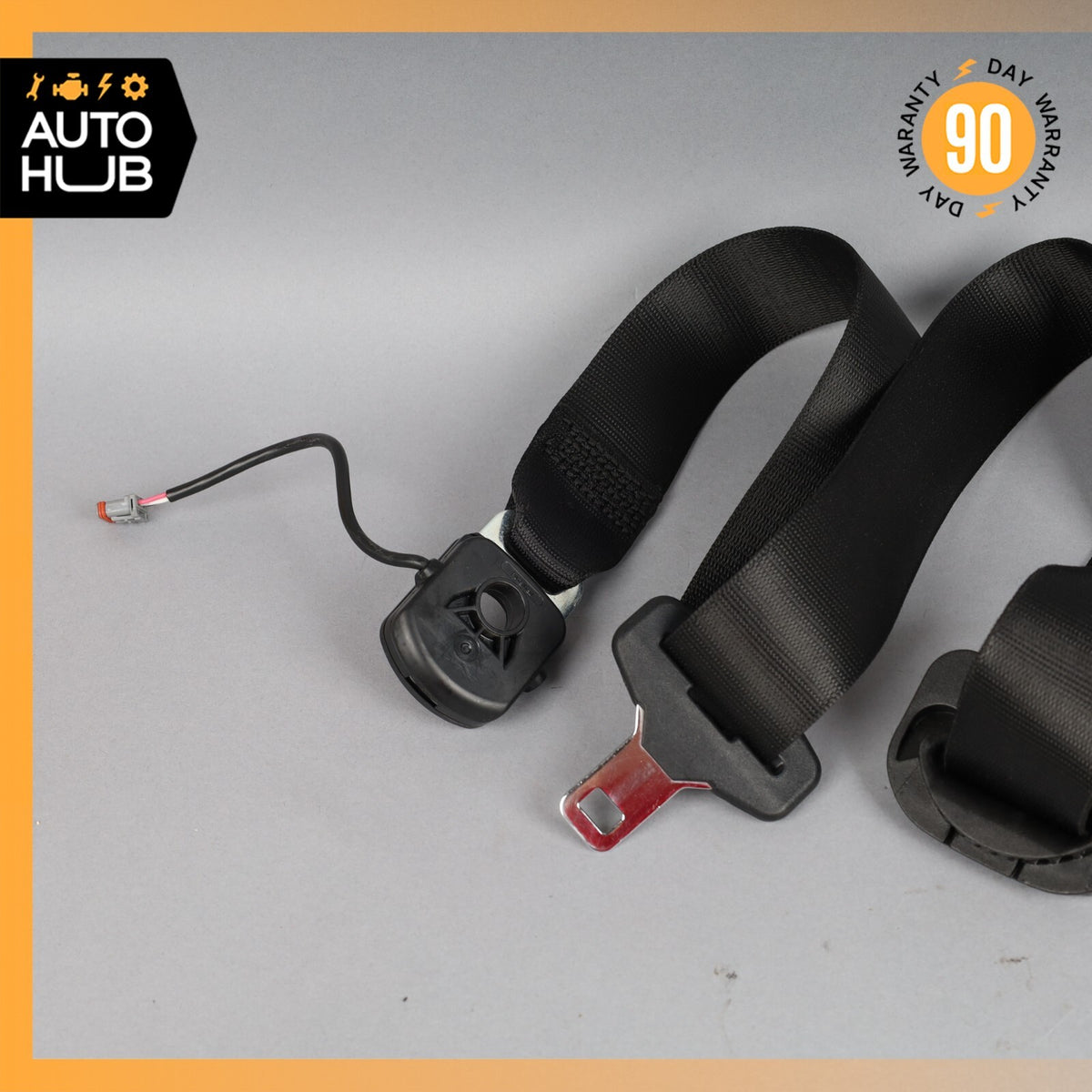 10-12 Land Rover Range Rover L322 Front Right Side Seat Belt Seatbelt OEM 88k - photo 5