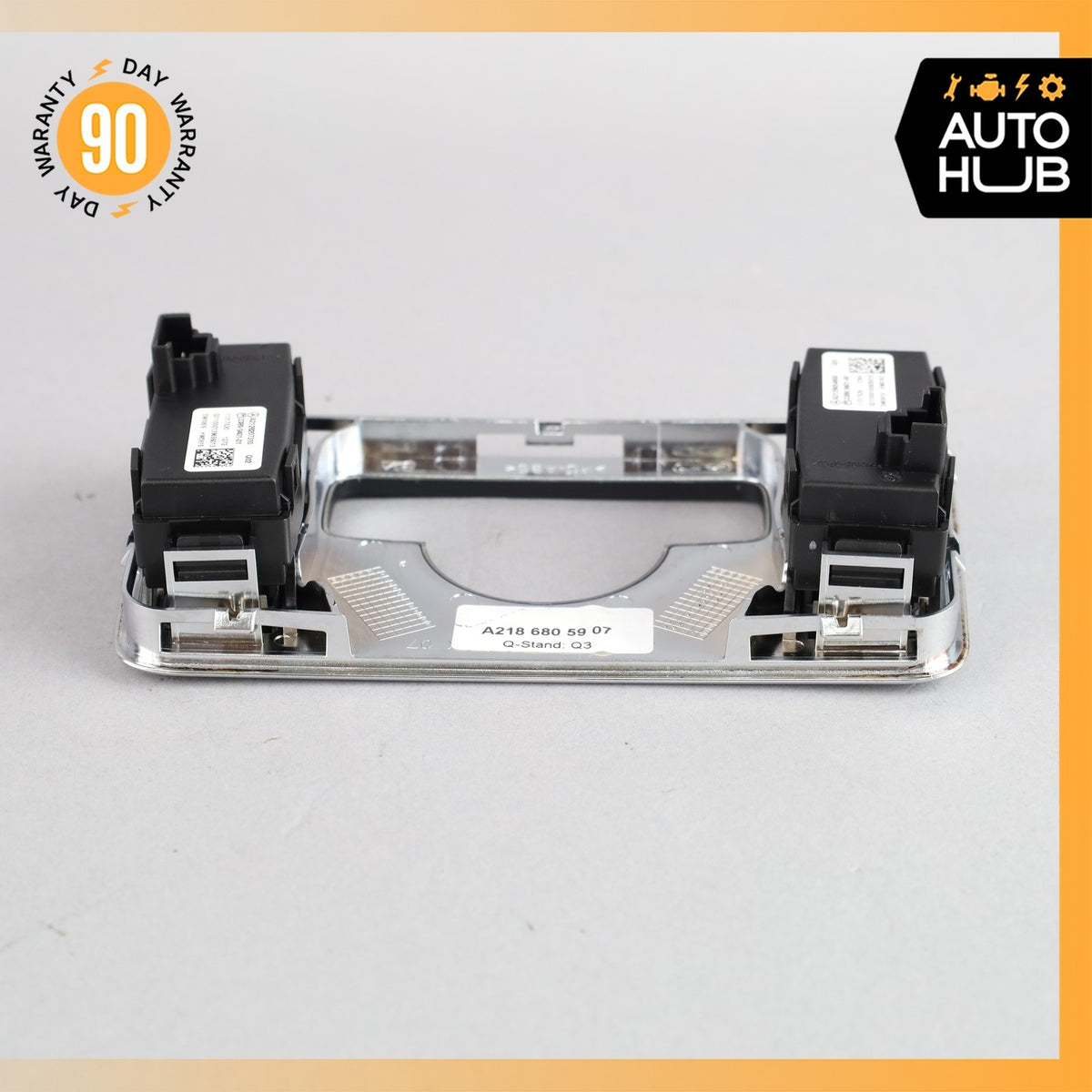 12-14 Mercedes W218 CLS550 Center Console Switch Trim OEM - photo 7