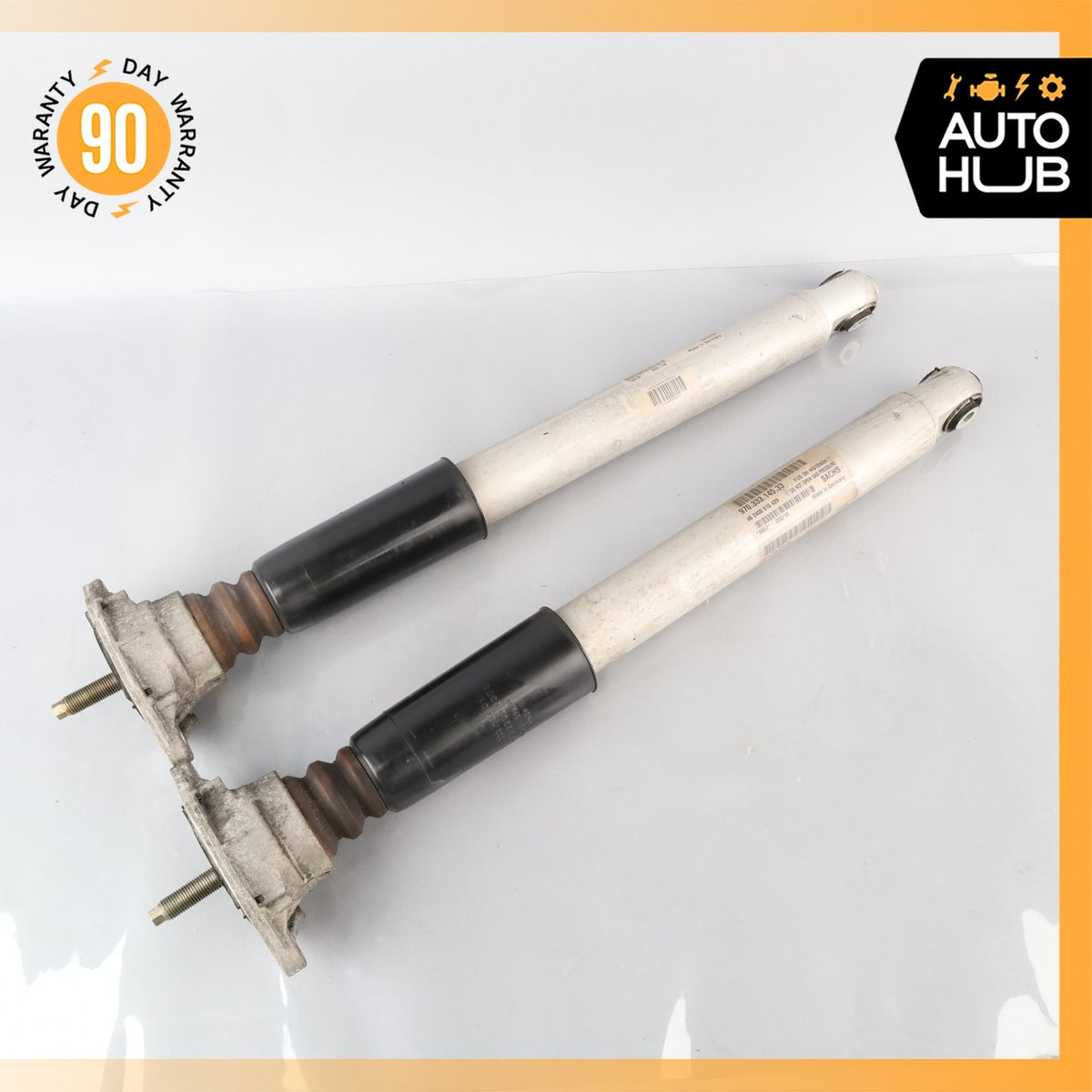 14-16 Porsche Panamera 970 Rear Left & Right Suspension Shock Strut Set OEM 91k - photo 3