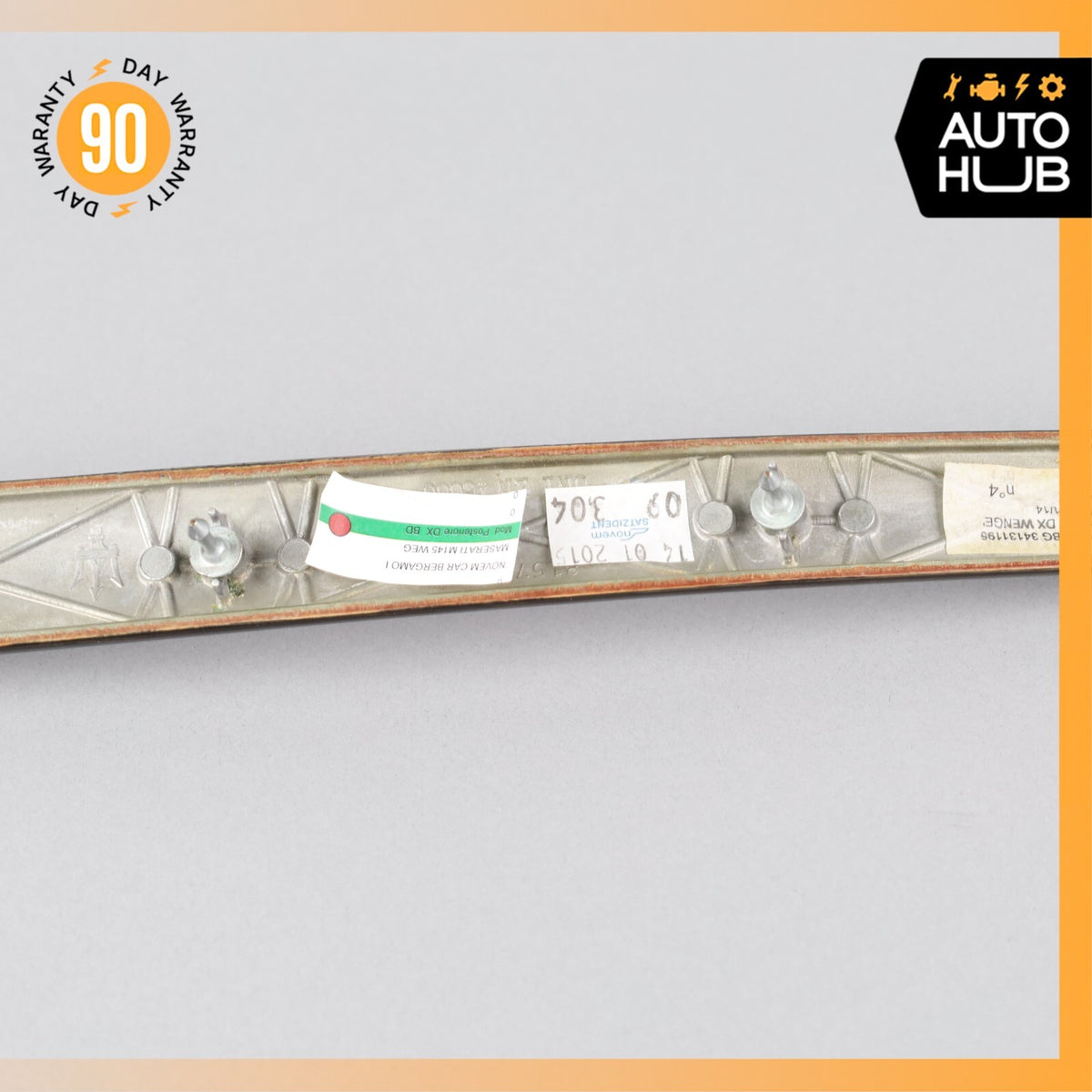 10-19 Maserati GranTurismo M145 Rear Right Side Door Panel Trim Wood OEM 17k - photo 8