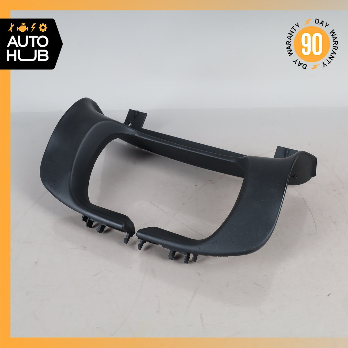 Porsche Boxster 986 Dashboard Steering Column Cover Trim Bezel Black OEM - photo 2
