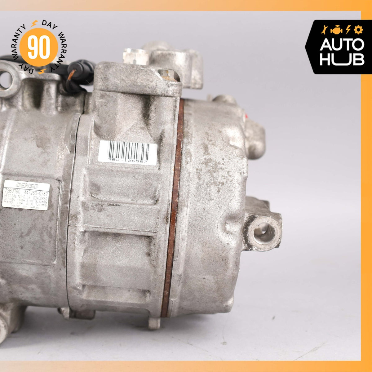 99-02 Rolls Royce Silver Seraph V12 AC Air Conditioning Compressor PA22470PD OEM - photo 6