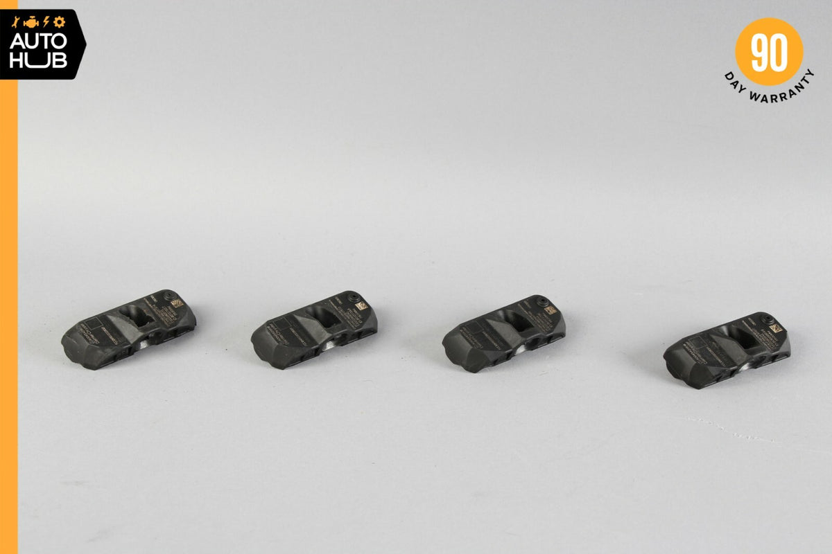 06-11 Mercedes W221 S550 E350 TPMS Tire Pressure Sensor Sensors Set 315 Mhz OEM - photo 1
