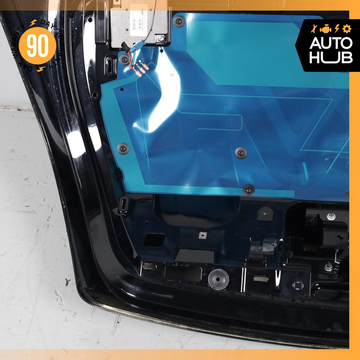07-11 Bentley Continental GTC Convertible Trunk Lid Panel Assembly Black OEM 62k - photo 19