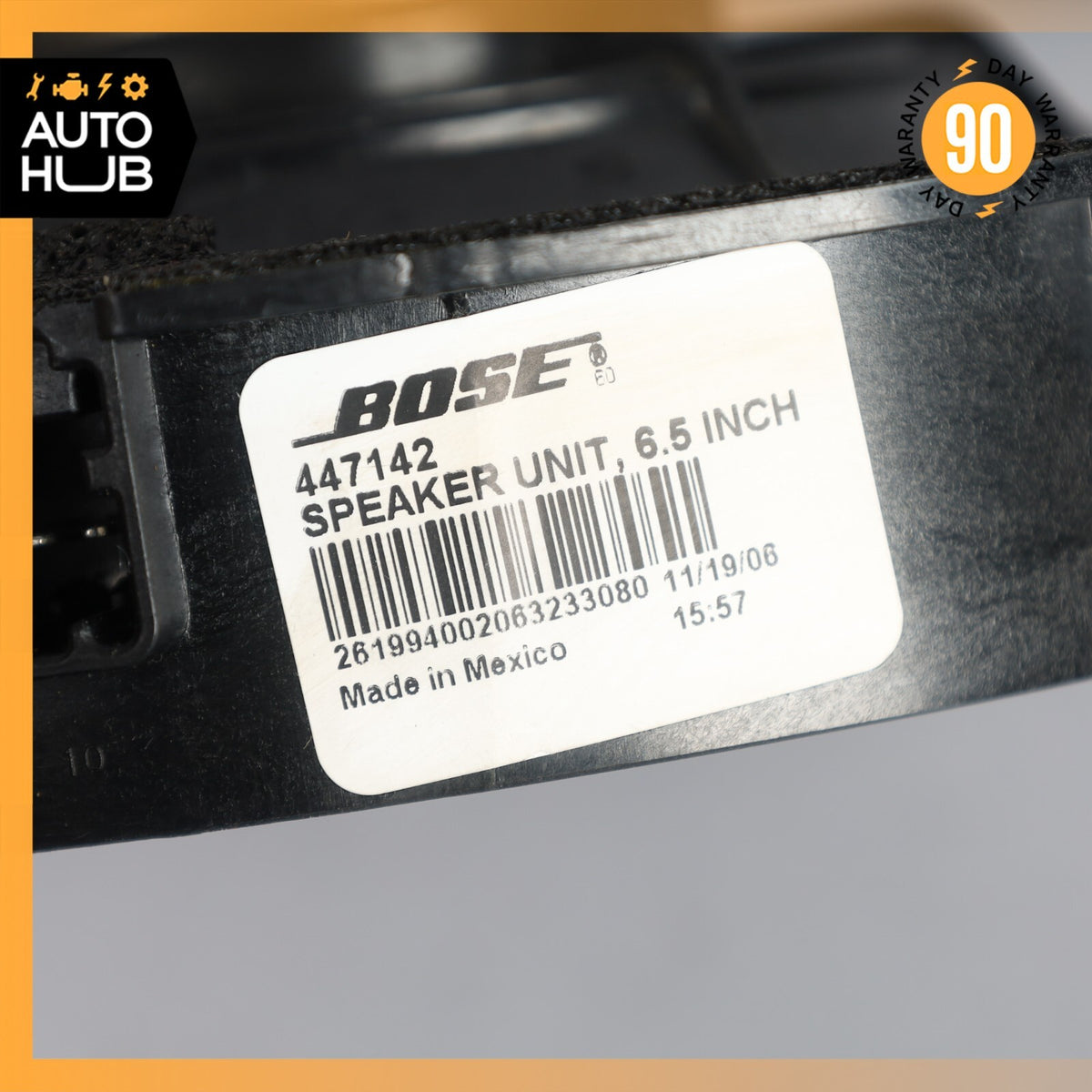 03-13 Maserati Quattroporte M139 Audio Sound Speaker Rear Right or Left Side OEM - photo 8