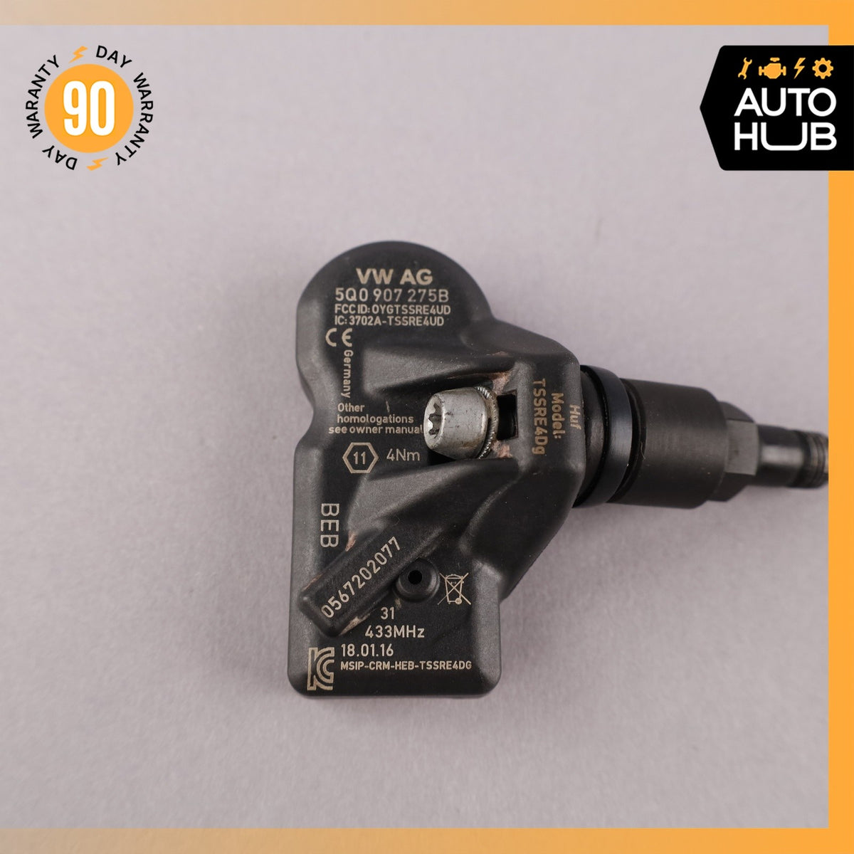 Porsche Panamera 971 4S TPMS Tire Pressure Sensor OEM - photo 9