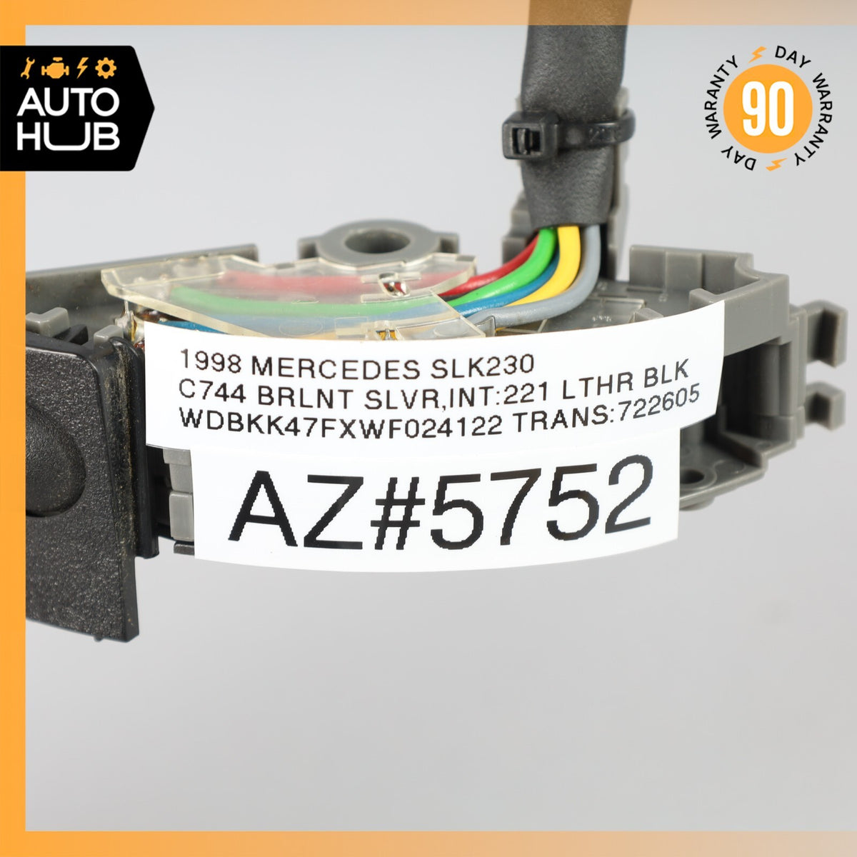 Mercedes R170 SLK230 Steering Column Cruise Control Switch OEM - photo 11