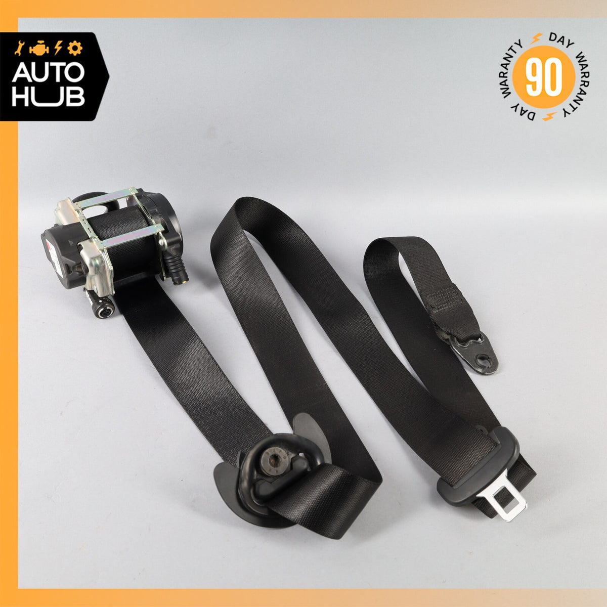 17-23 Porsche Panamera 971 4S Front Left Driver Side Seat Belt Black OEM 6k - photo 5