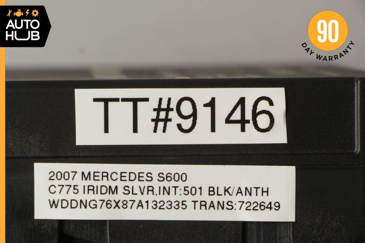 07-09 Mercedes W221 S600 CL550 Trunk Release Remote Open Close Module Unit OEM - photo 10