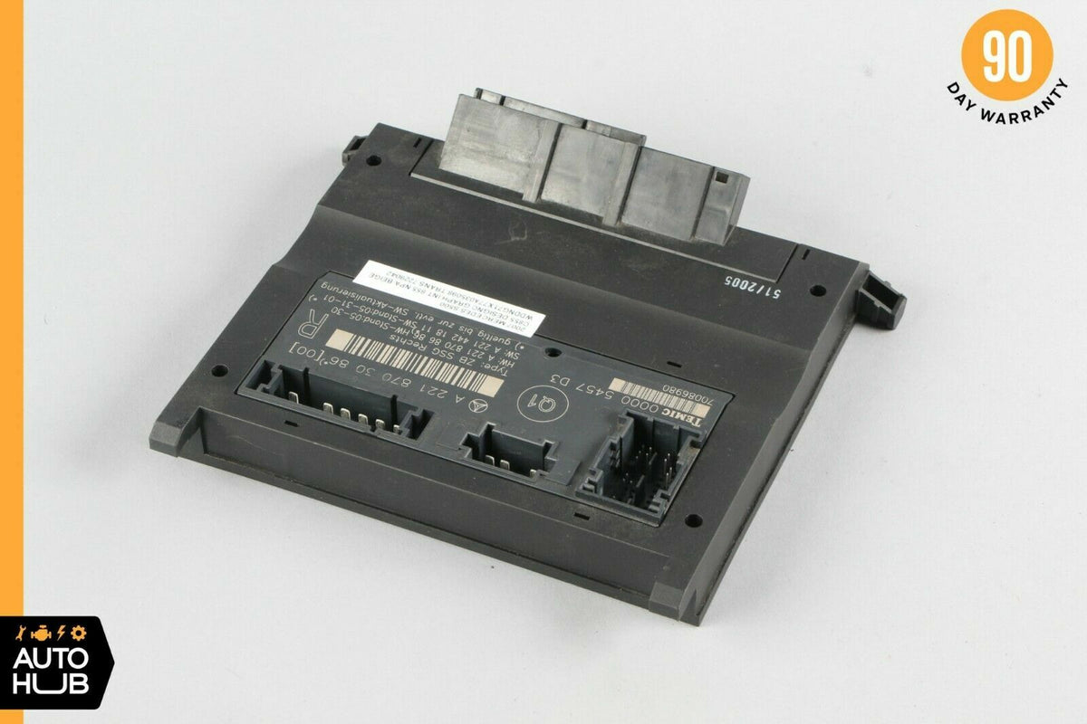 07-13 Mercedes W221 S500 S400 S350 Front Right Side Under Seat Control Unit OEM - photo 2