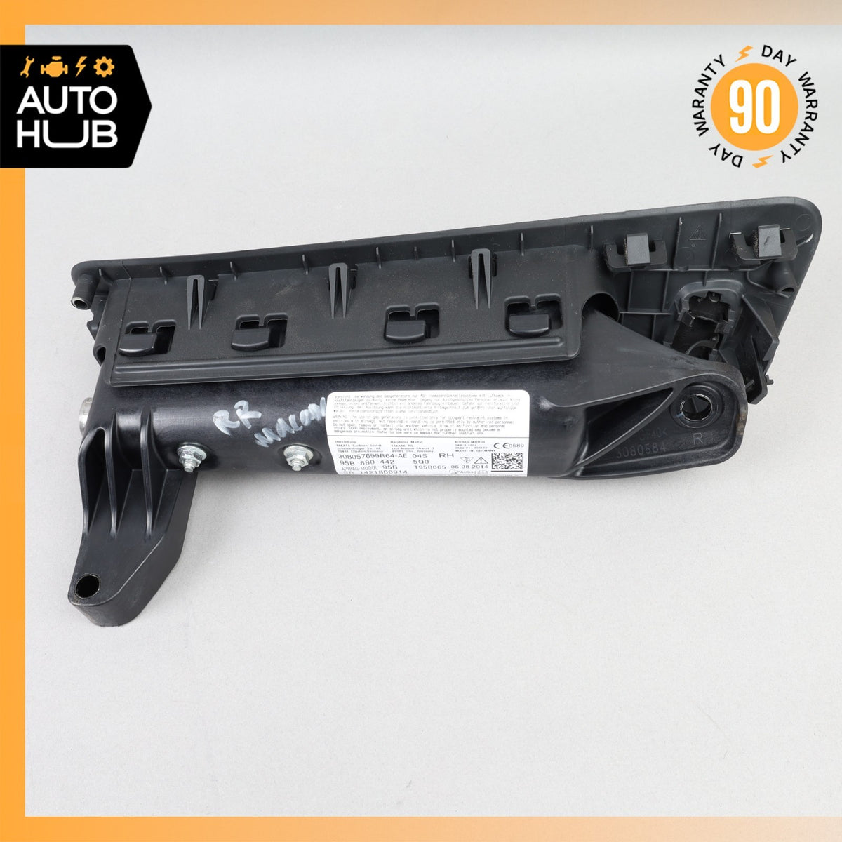 15-18 Porsche Macan 95B Rear Right Passenger Side Seat Airbag Black OEM - photo 6