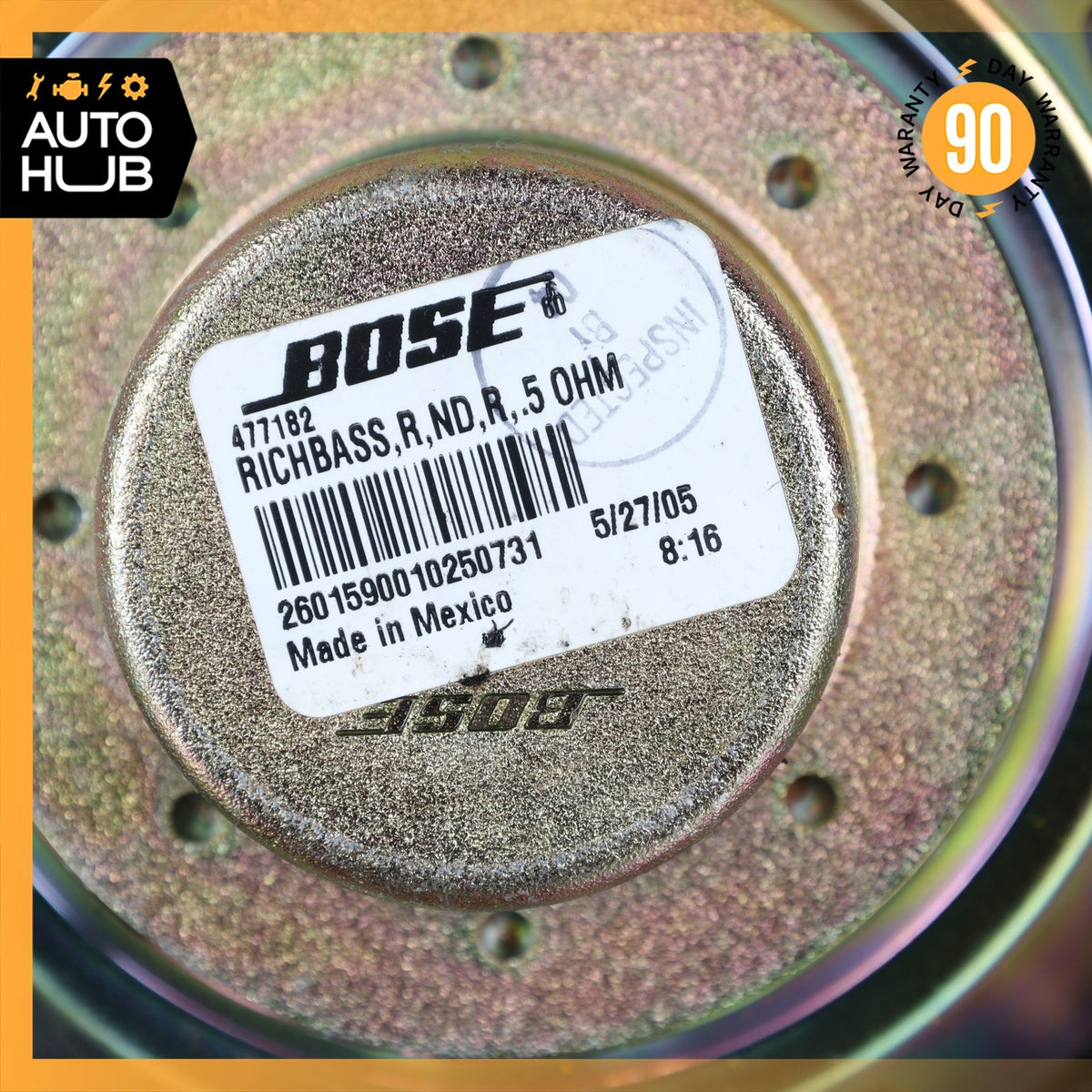 Maserati Quattroporte Front Bose Subwoofer Sub Woofer Speaker w/ Amplifier OEM - photo 6