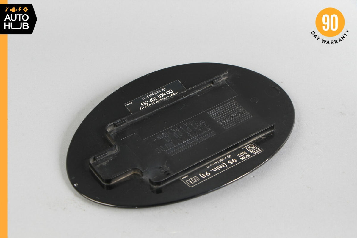 07-14 Mercedes W216 CL550 CL63 AMG Fuel Gas Tank Lid Door Cover Black OEM - photo 4