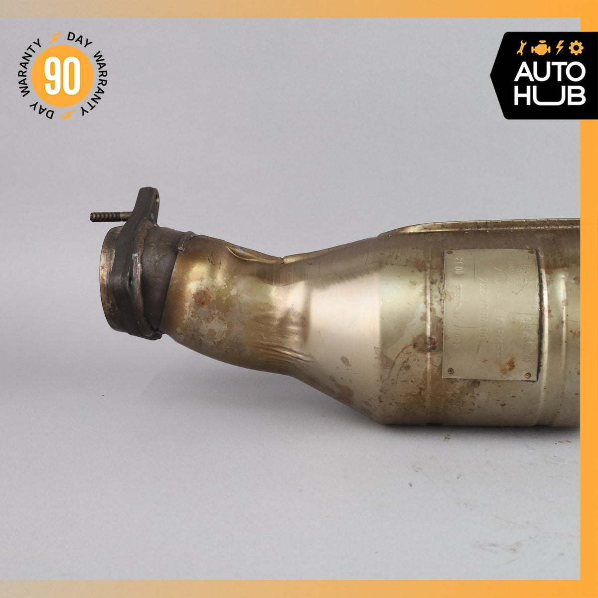 00-02 Bentley Arnage 6.8L V8 Exhaust Downpipe PJ55232PB OEM 30k - photo 7