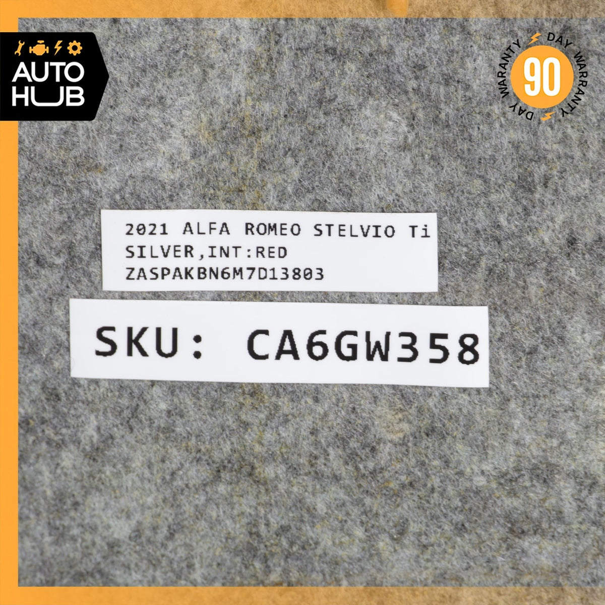 17-26 Alfa Romeo 949 Stelvio 952 Giulia Front Left Driver Lower Seat Cushion OEM - photo 13