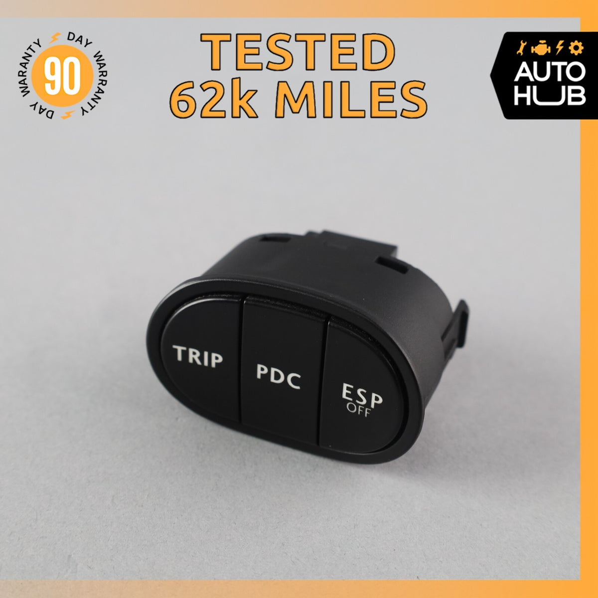 03-12 Bentley Continental GTC GT ESP PDC Button Switch Control OEM 62k - photo 1