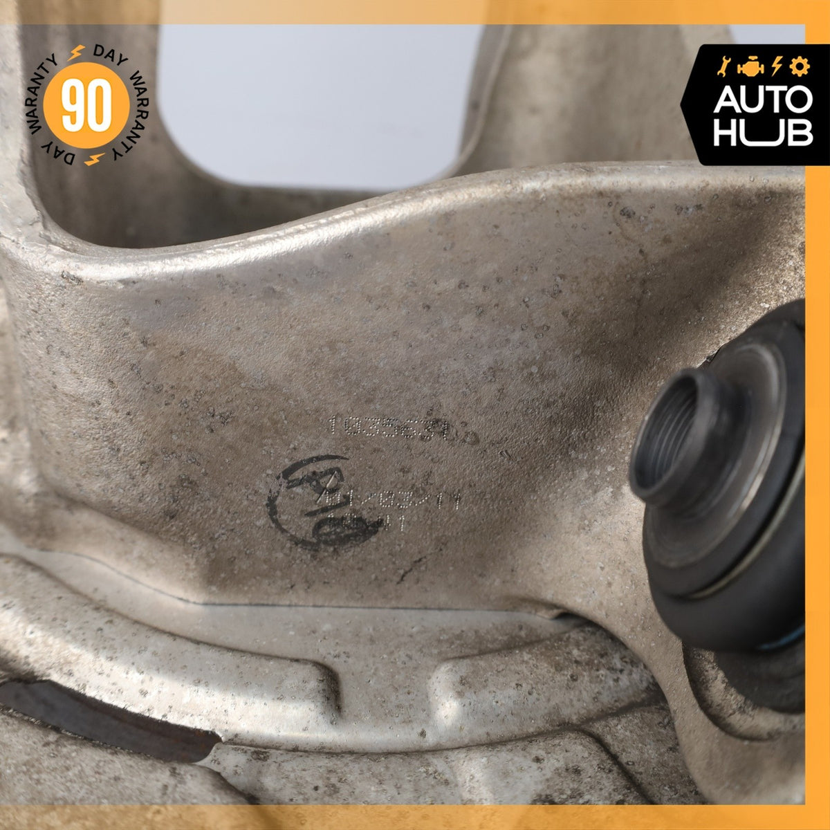 07-19 BMW E70 X5 X6 Rear Left Driver Side Spindle Knuckle Hub w/ Shield OEM - photo 15