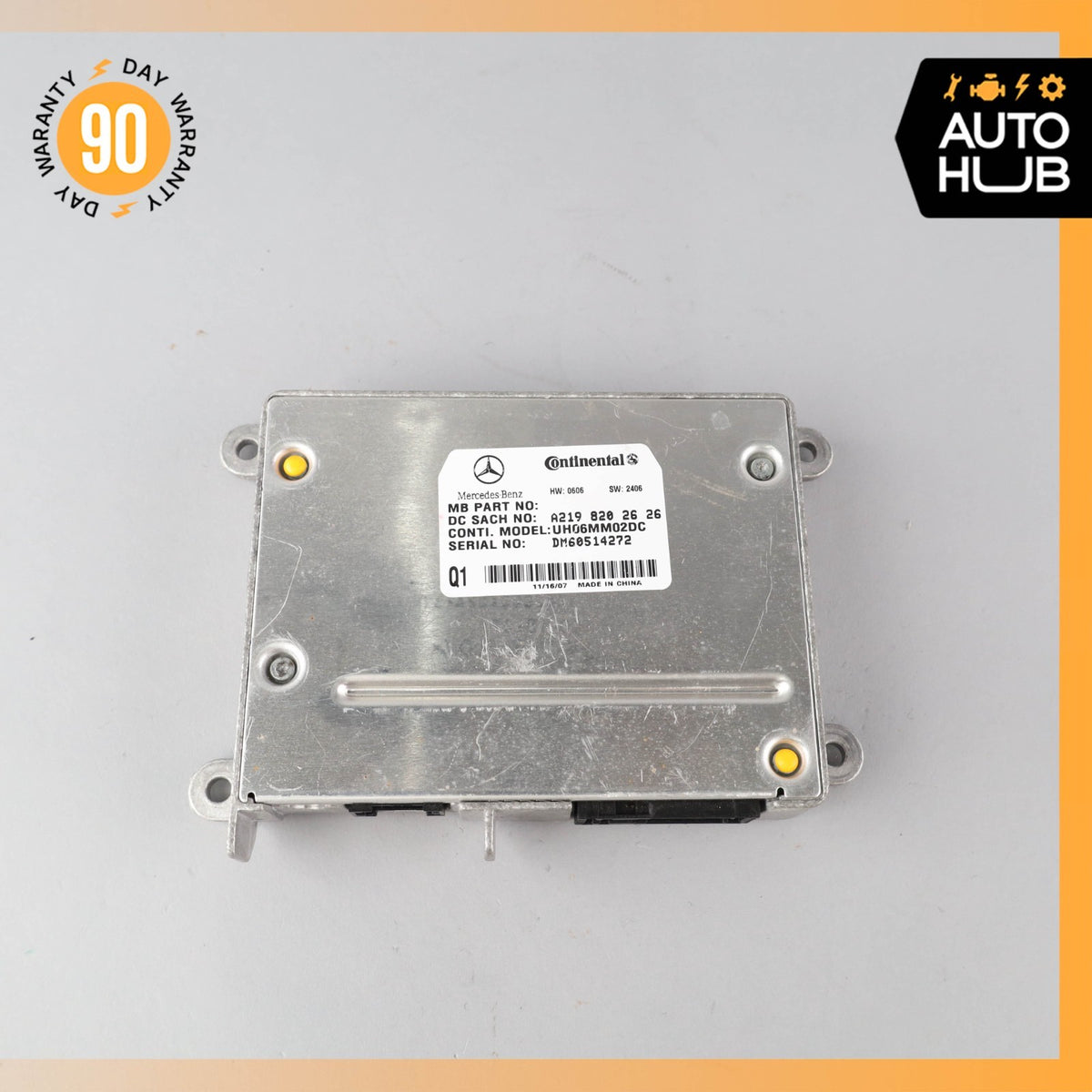 06-12 Mercedes W164 ML63 AMG E350 Communication Control Module 2198202626 OEM - photo 6