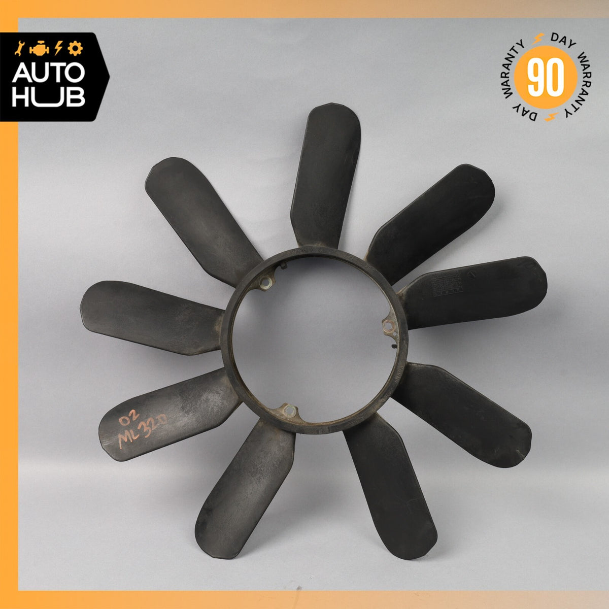 98-05 Mercedes W163 ML320 CLK320 C320 Engine Motor Fan Blade 1122000123 OEM - photo 1