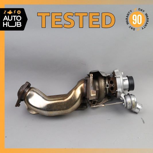 14-17 Mercedes W222 S550 M278 Left Side Turbocharger Turbo Charger Manifold OEM - photo 1