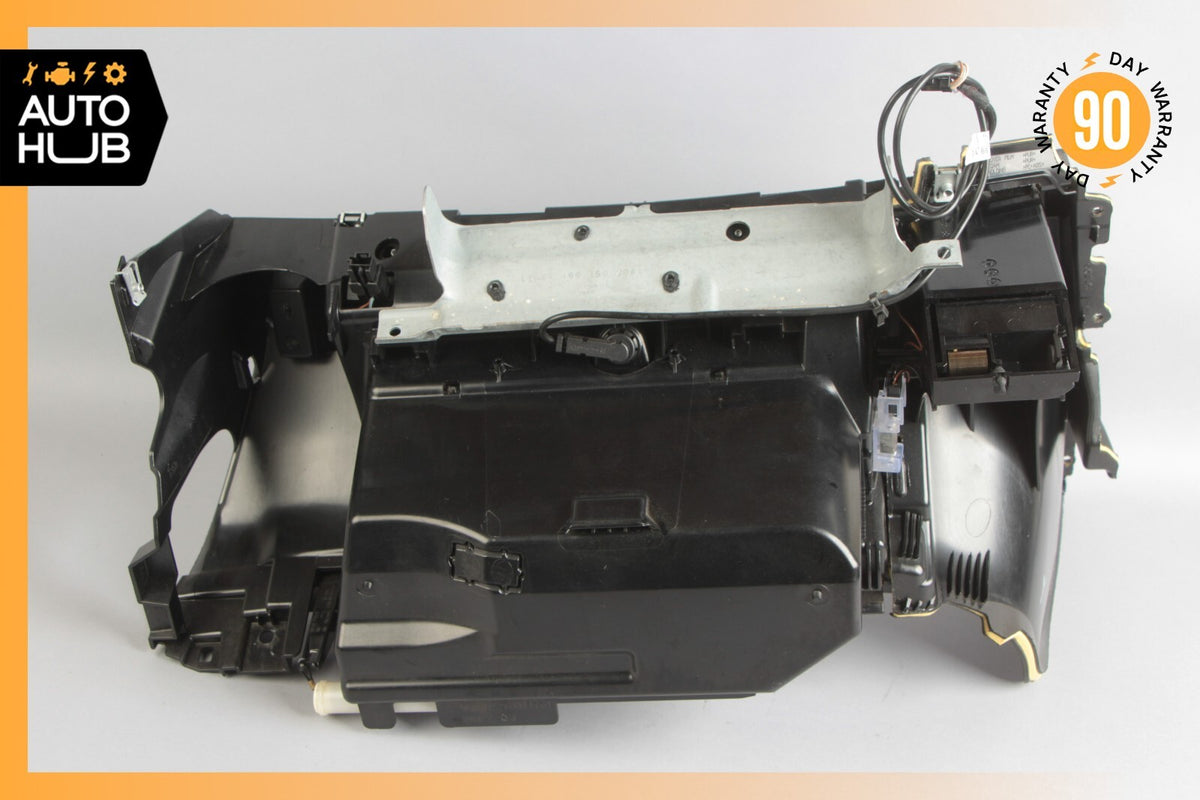 03-06 Mercedes W211 E55 E350 Dashboard Glove Box Storage Compartment Black OEM - photo 8
