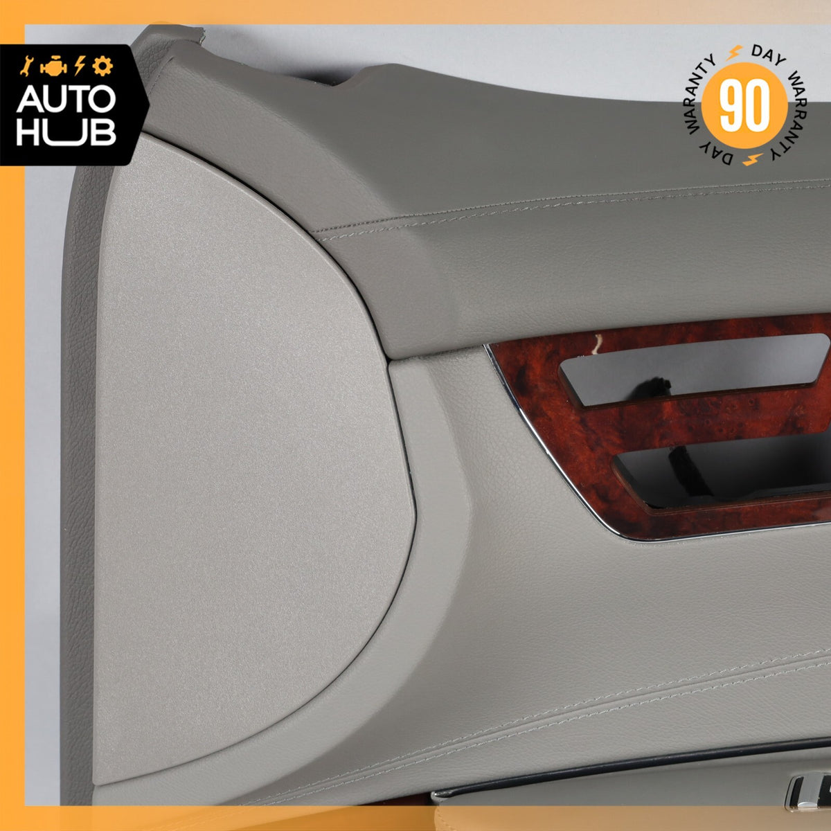 07-10 Mercedes W216 CL550 Front Right Passenger Interior Door Panel Gray OEM - photo 5