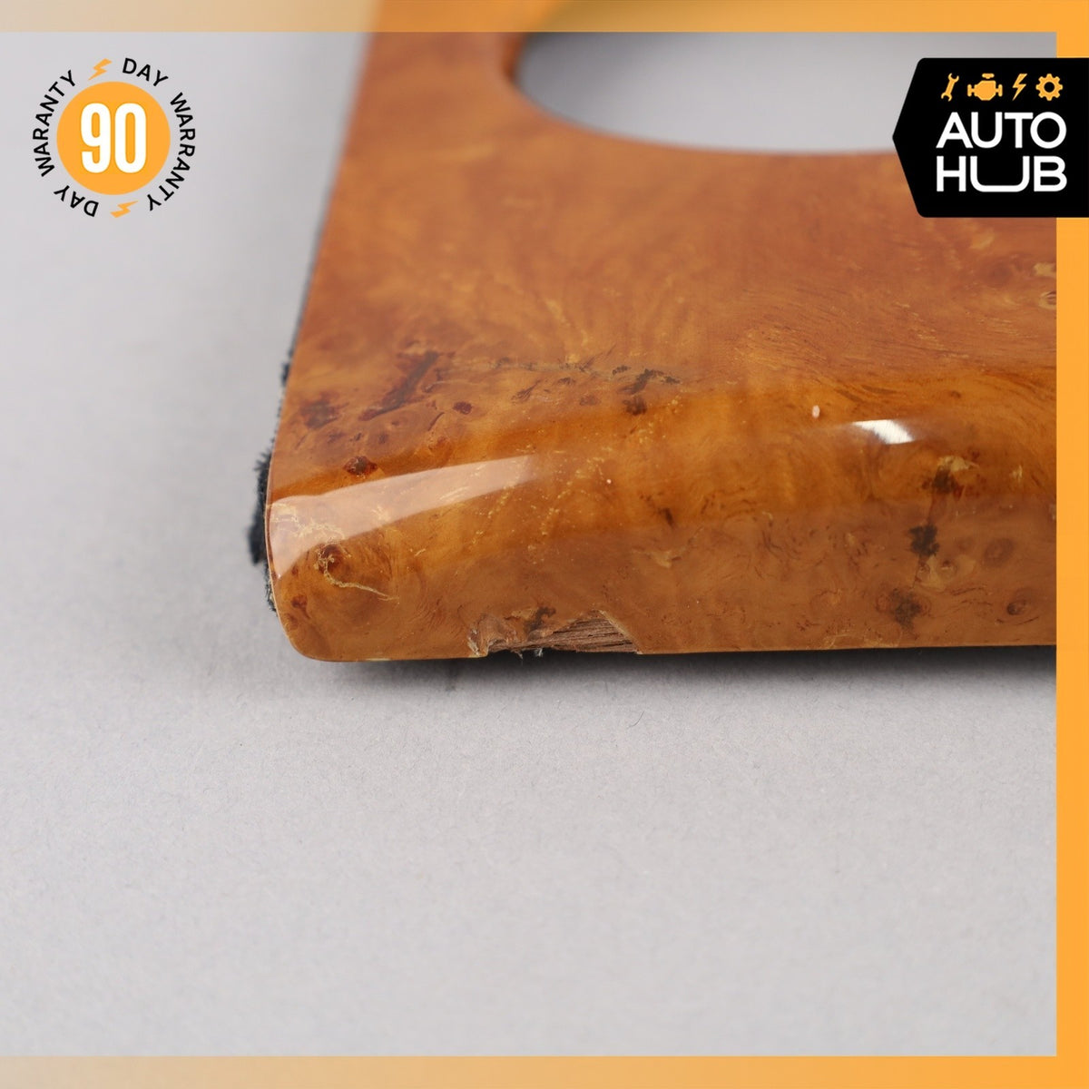 99-04 Bentley Arnage Dashboard Right Side Air Vent Trim Panel Wood OEM 30k - photo 6