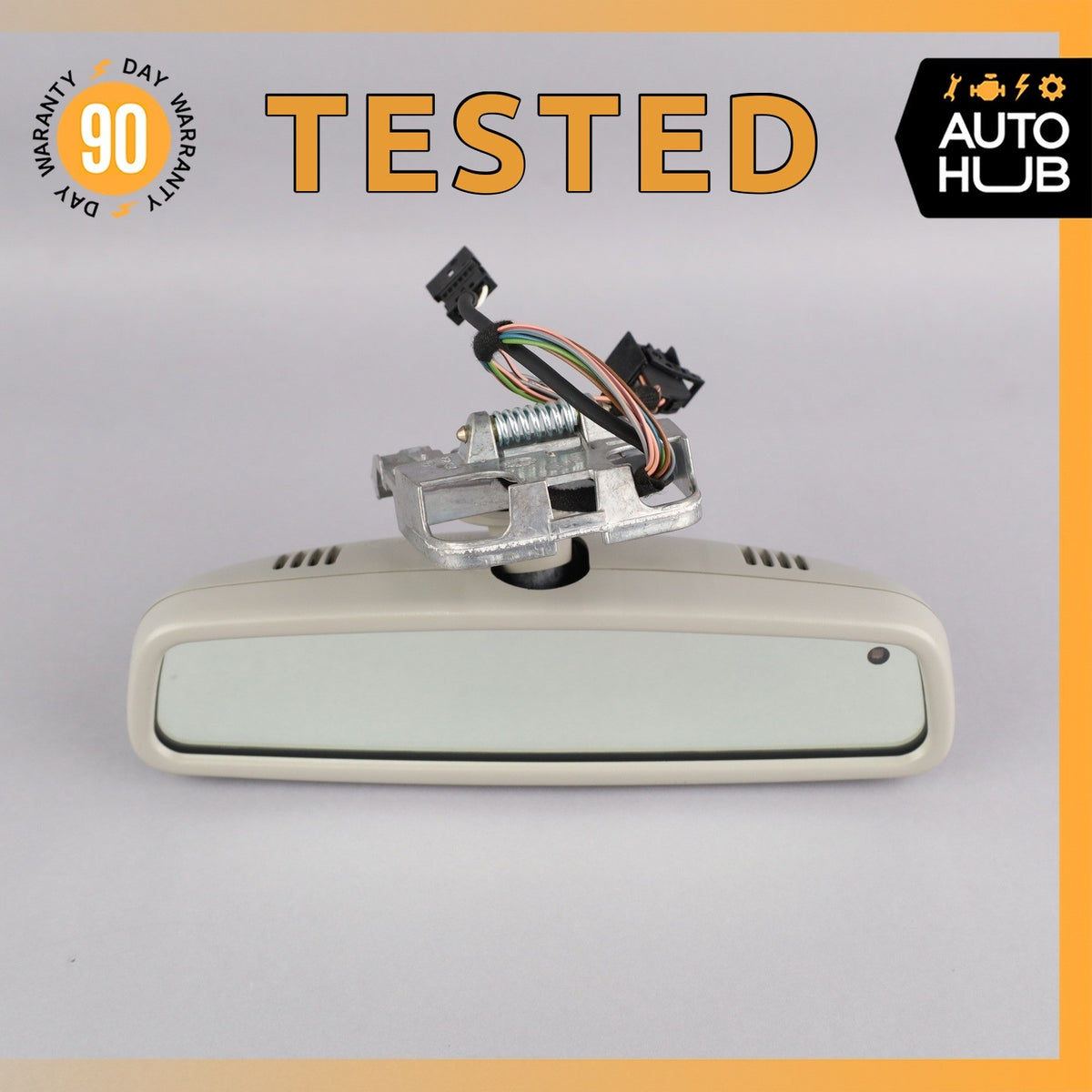 00-06 Mercedes W215 CL500 CL600 Interior Rear View Mirror 2158110007 Gray OEM - photo 1