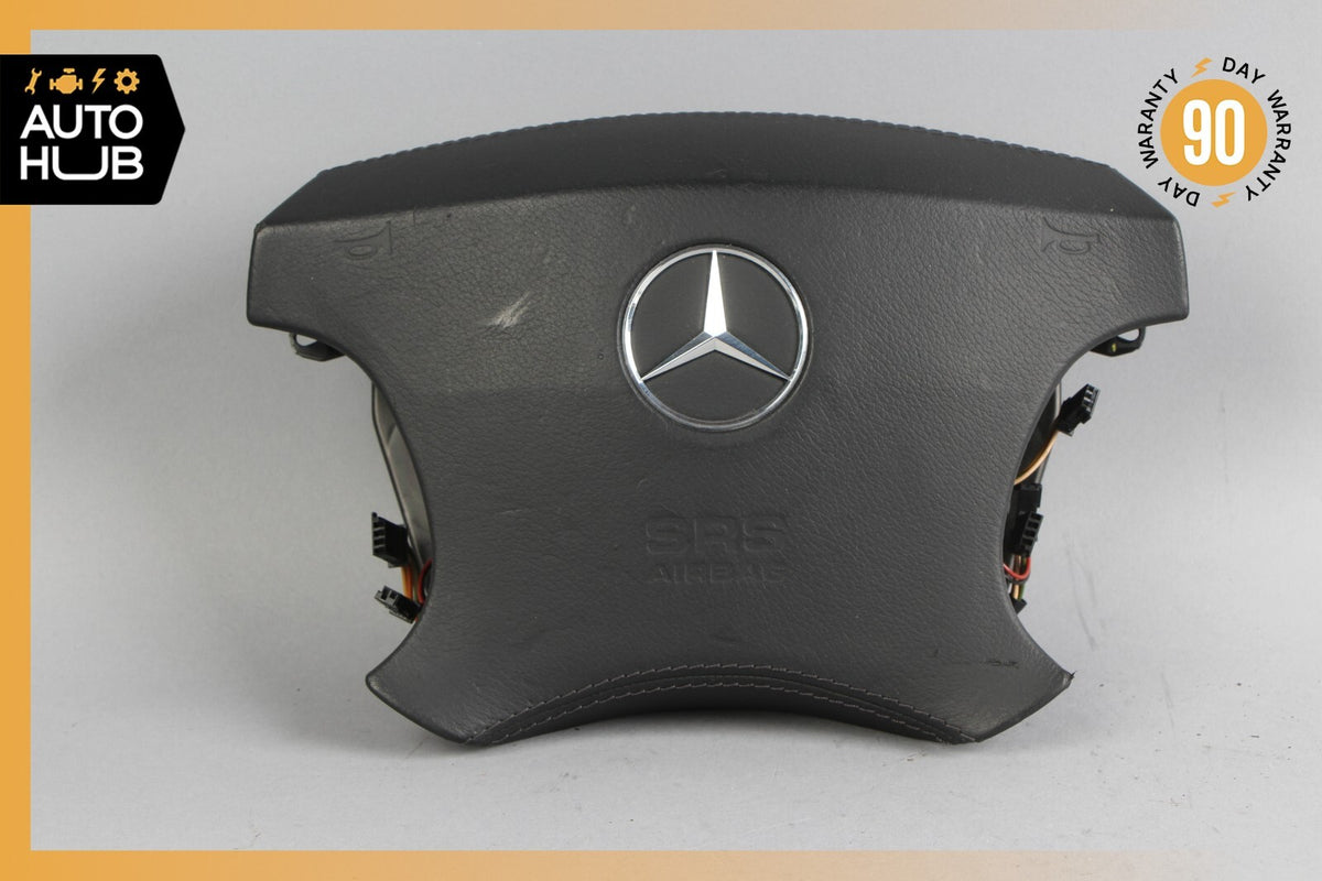 00-06 Mercedes W215 CL500 S500 S55 AMG Steering Wheel Air Bag Airbag Black OEM - photo 1