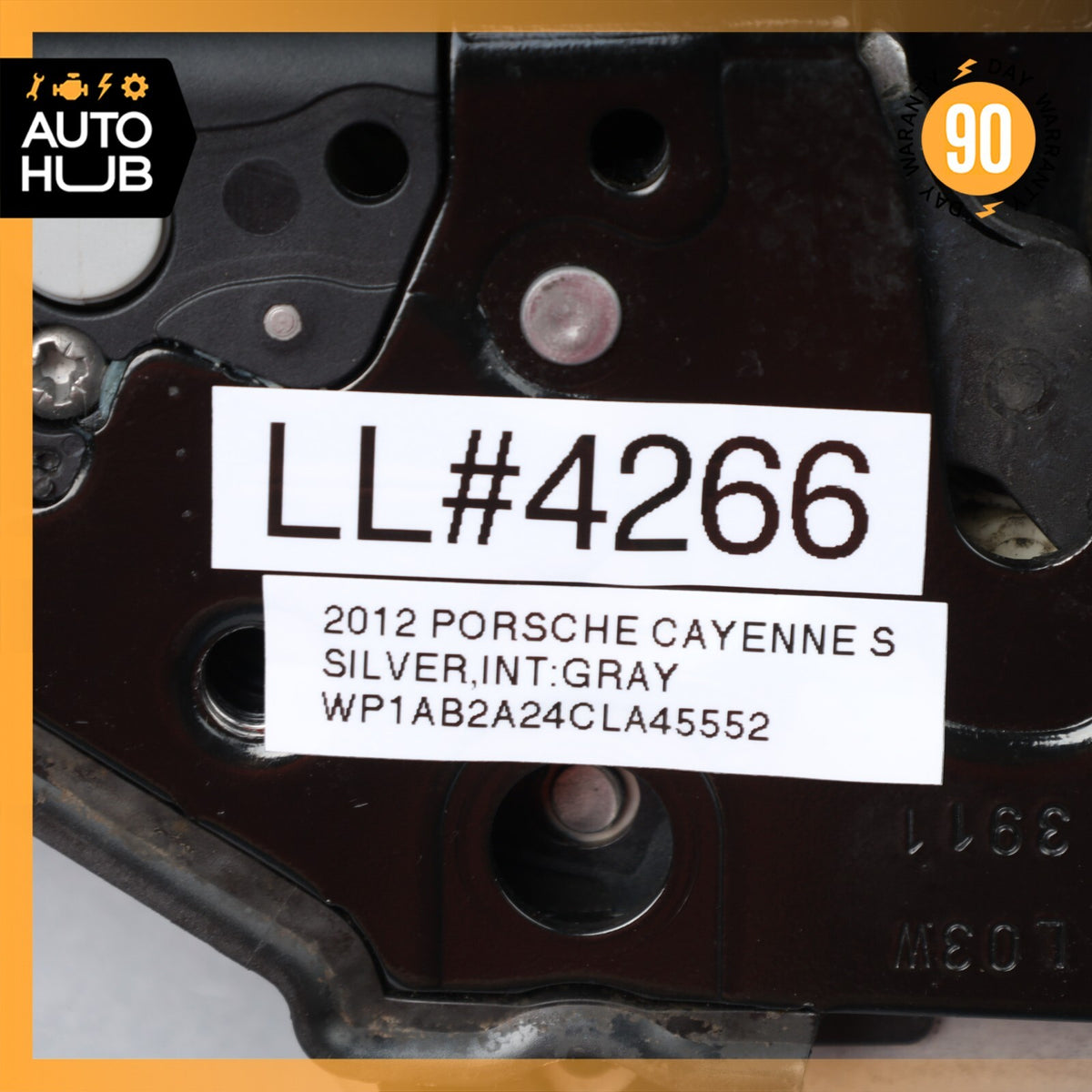 11-18 Porsche Cayenne 958 Front Left Driver Side Door Lock Latch Actuator OEM - photo 12